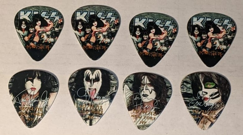 KISS Good Morning America 10-11-2012  Guitar Picks