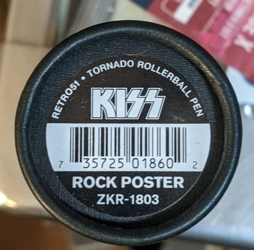 KISS Retro 51 Roller Ink Pen SEALED NEW ROCK POSTER