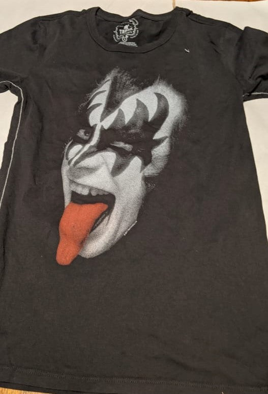 KISS Gene Simmons Demon Trunk T-shirt size Womens Small new w tags!!