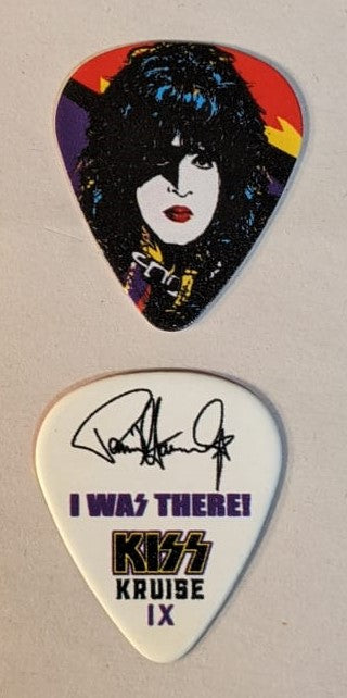 KISS Kruise IX KKIX I WAS THERE Paul Stanley Private Event Guitar Pick