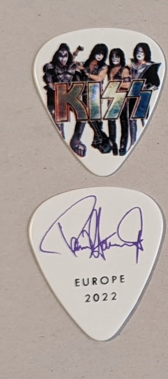 KISS 2022 End of the Road EUROPE Tour PORTRAIT Guitar Picks – KISS