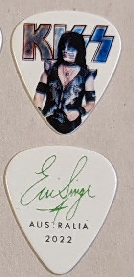 KISS 2022 End of the Road AUSTRALIA Tour INDIVIDUAL PICTURES Guitar Picks