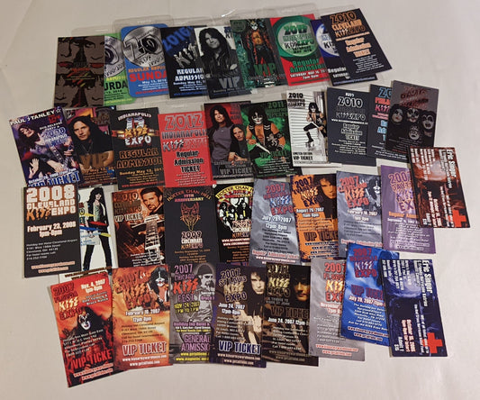 KISS Expo Convention Indianapolis lot of 55+ Tickets