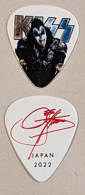 KISS 2022 End of the Road JAPAN Tour INDIVIDUAL PICTURES Guitar Picks