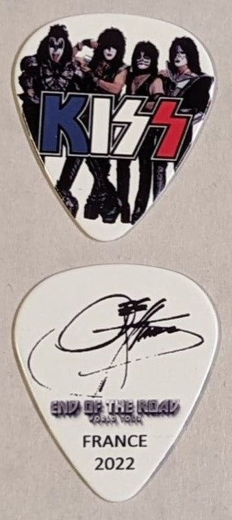 KISS 2022 End of the Road EUROPE Tour FRANCE Flag Guitar Picks